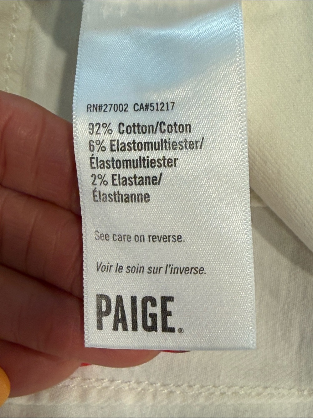 PAIGE Cream Button-Front Midi Skirt with Patch Pockets - Picture 9 of 10